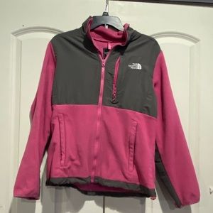 Pink and Gray North Face jacket!